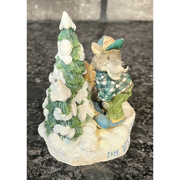 Enesco Moose Creek Crossing “The Best Things in Life Are Trees” 1996 #188409 - Picture 5 of 6